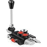 GYZJ Válvula De Controle De Fluxo Hidráulico 1 Carretel 11 GPM Portas SAE Alavanca De Alívio Ajustável Alavanca Central Paralela Dupla Ação Carregador De Trator Com Joystick Pequenos Tratores Tanques Carregadores Divisores De Registro 3600 PSI