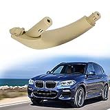 GZYGZAP Maçaneta Interna De Substituição Para BMW X3 F25 2010 2016 BMW X4 F26 2014 2017 Maçaneta De Boneca Do Lado Do Passageiro Dianteiro Traseiro Direito Dianteiro Traseiro Direito Bege 