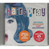 hairspray-hairspray Cd Hairspray Original Broadway Cast Novo Lacrado