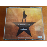 hamilton (an american musical) -hamilton an american musical Cd Hamilton An American Musical 2015 Importado