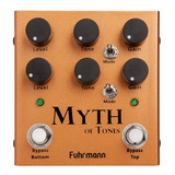 hard-fi-hard fi Pedal Myth Of Tones Fuhrmann My01 Cobre Drive Duplo Com Sonoridade Transparente