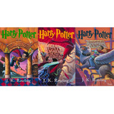  Harry Potter E A Pedra Filosofal + E A Câmara Secreta + E O Prisioneiro De Azkaban - 3 Livros Físicos 