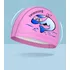 Hero Band Touca De Natação Infantil Profissional Impermeável Cor Rosa Golfinho