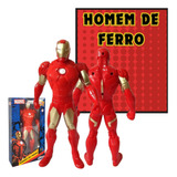 Homem De Ferro Boneco Brinquedo Super Heroi Vingador Marvel