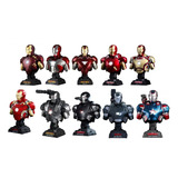 Hot Toys Iron Man War Machine Iron Patriot 1/4 Bustos Kit 10