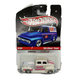 Hot Wheels 50 Chevy Truck Branca Delivery 2009 Real Riders