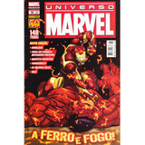 Hq Universo Marvel A Ferro E Fogo - Volume 18
