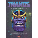 infinite -infinite Thanos Final Infinito De Starlin Jim Editora Panini Brasil Ltda Capa Dura Em Portugues 2017