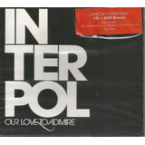 interpol-interpol Interpol Our Love To Admire Dvd cd Novo Lacrado Joy Division