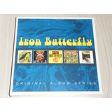 iron butterfly -iron butterfly Box Iron Butterfly Original Album Series europeu 5 Cds