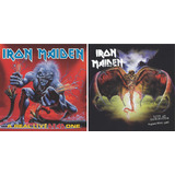 iron maiden-iron maiden 2 Cds Iron Maiden A Real Live Dead On Live At Donington