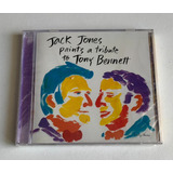 jack jones-jack jones Cd Jack Jones Paints A Tribute To Tony Bennett 1998 Lacrado