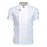  Jaqueta Chef Para Homens E Mulheres Camisa Chef Manga