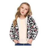 Jaqueta Infantil Menina Panda