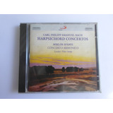 jean-philippe verdin-jean philippe verdin Carl P E Bach Cd Harpsichord Concertos Lacrado