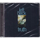 jeff beck-jeff beck Jeff Beck Cd Truth Lacrado Importado