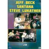 jeff beck-jeff beck Kit Dvd E Cd Jeff Beck Santana Steve Lukather Live