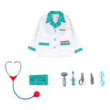 jing Médicos Vestir se Conjunto De Roupa Crianças Médico