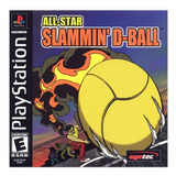 Jogo All-star Slammin' D-ball Ps1 Pronta Entrega Com Nf