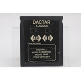 Jogo Atari - (dactar) Football/missilecom/mouse/starvoy (1)