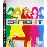 Jogo Disney Sing It Playstation 3 Ps3 Original Requer Mic