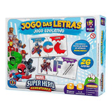 Jogo Educativo Jogo Das Letras Vingadores Disney Mimo Play