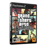 Jogo Grand Theft Auto: San Andreas (greatest Hits) Ps2 Raro
