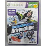 Jogo Kinect Motion Sports Adrenaline (xbox 360, Mídiafísica)