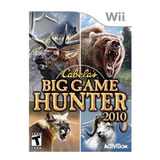 Jogo Mídia Física Cabela's Big Game Hunter 2010 Nintendo Wii