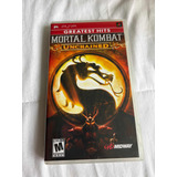 Jogo Mortal Kombat Unchained Psp