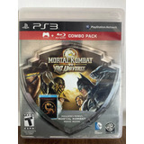 Jogo Mortal Kombat Vs Dc Universe Combo Pack Ps3 
