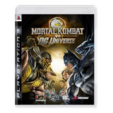 Jogo Mortal Kombat Vs Dc Universe Ps3 Midia Fisica - Usado