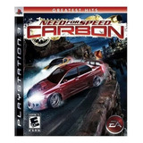 Jogo Need For Speed Carbon Ps3 Greatest Hits Novo Lacrado