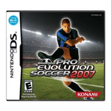 Jogo Pes 2007 Pro Evolution Soccer Para Nintendo Ds Konami