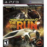 Jogo Ps3 Need For Speed: The Run Limited Editionfísico