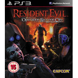 Jogo Ps3 Resident Evil Operation Raccoon City Físico