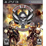 Jogo Ps3 Ride To Hell Retribution Físico