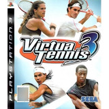 Jogo Ps3 Virtua Tennis