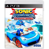 Jogo Sonic All-stars Racing Transformed Ps3 Novo Original