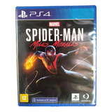 Jogo Spider-man: Miles Morales Ps4 Mídia Física Novo Lacrado
