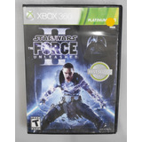 Jogo Star Wars The Force Unleashed 2 (xbox 360, Mídiafísica)