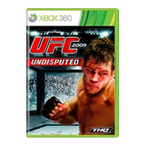 Jogo Ufc Undisputed 2009 - Xbox 360