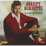 johnny burnette-johnny burnette Cdrock Roll Dreamer quatro Albuns Originais original R