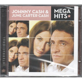johnny cash-johnny cash Cd Johnny Cash E June Carter Cash Mega Hits