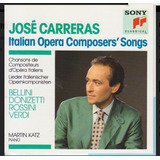 josé carreras-jose carreras Cd Jose Carreras Italian Opera Composers Songs Lacrado Usa