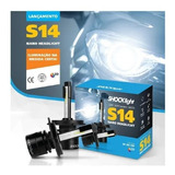 k naan-k naan Kit Ultraled Shocklight S14 Nano 6000k Farol Alto E Baixo