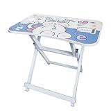  Kadê Mesa Infantil Dobrável Atividades Desenho Com Porta Copo Tablet Azul