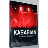 kasabian-kasabian Kasabian live At Reading Festival 2012 dvd Novo Raro Lacrado