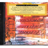 khorus-khorus Cd Famous Opera Choruses Grand Gala Original Novo Lacrado