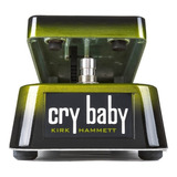 kirko bangz-kirko bangz Pedal De Efeito Cry Baby Kirk Hammett Cry Baby Wah Wah Kh95 Verde